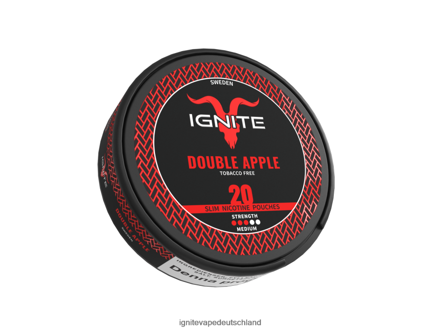 IGNITE Nikotinbeutel Doppelapfel Z6R80166 Ignite Vape Sales