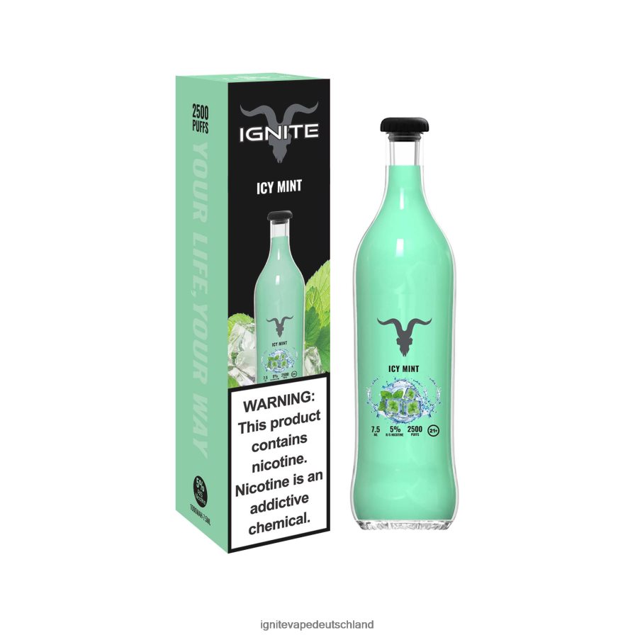 IGNITE V25 Vape-Stift eisige Minze Z6R8014 Ignite Vape Kaufen