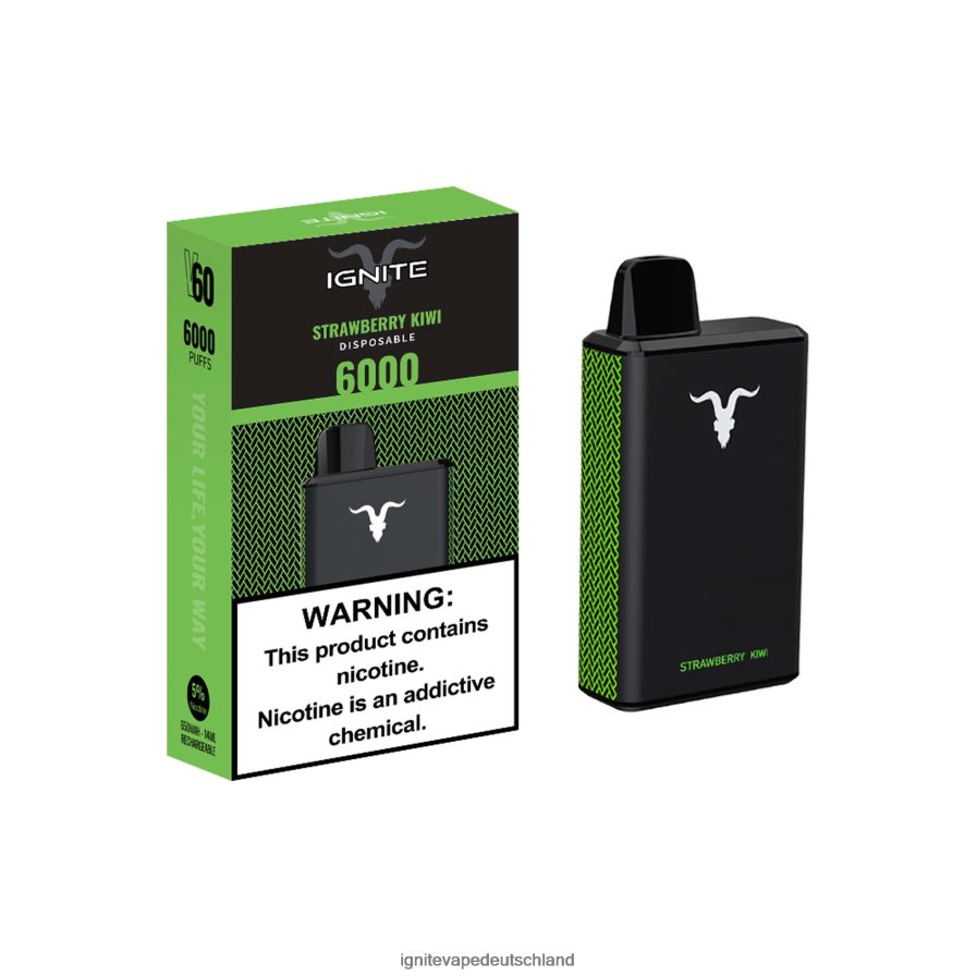 IGNITE V60 Vape-Stift Erdbeer-Kiwi Z6R8037 Ignite Vape Price