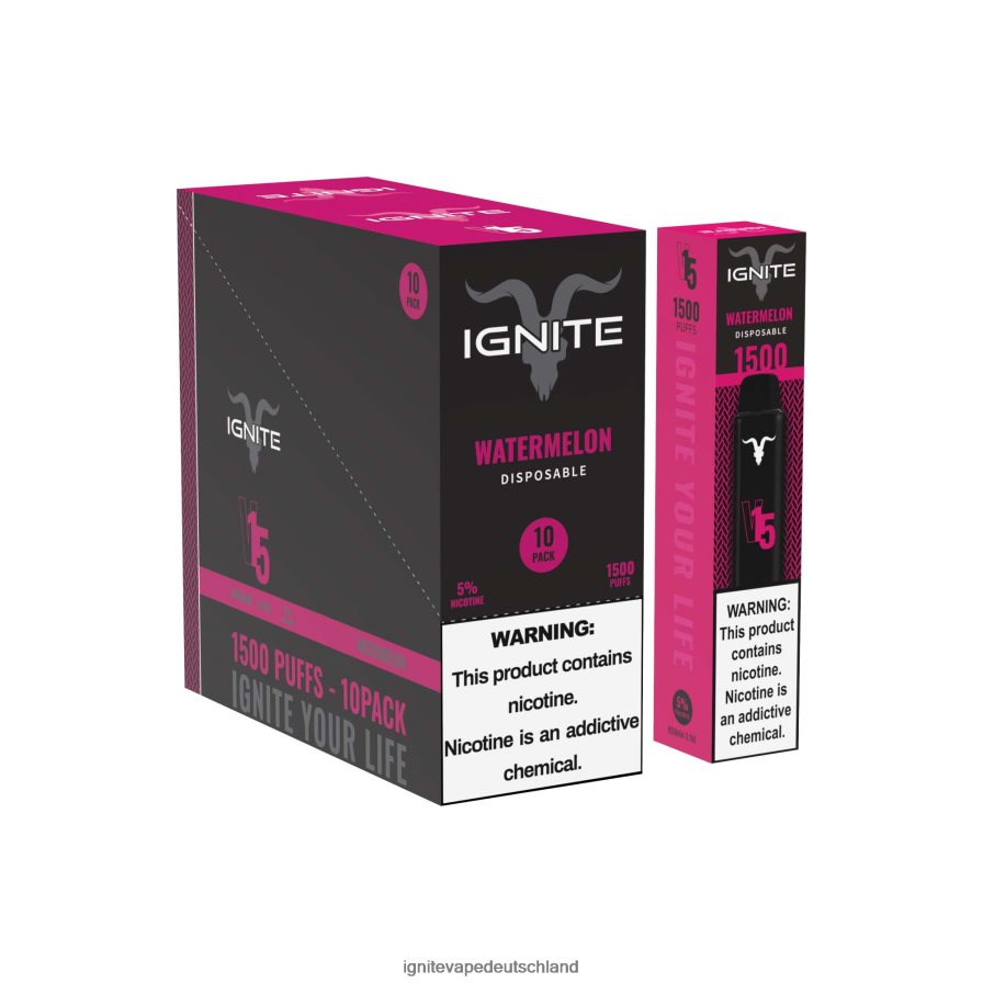 IGNITE V15 Vape Pen 10er-Pack Menthol Z6R80103 Ignite Vape München