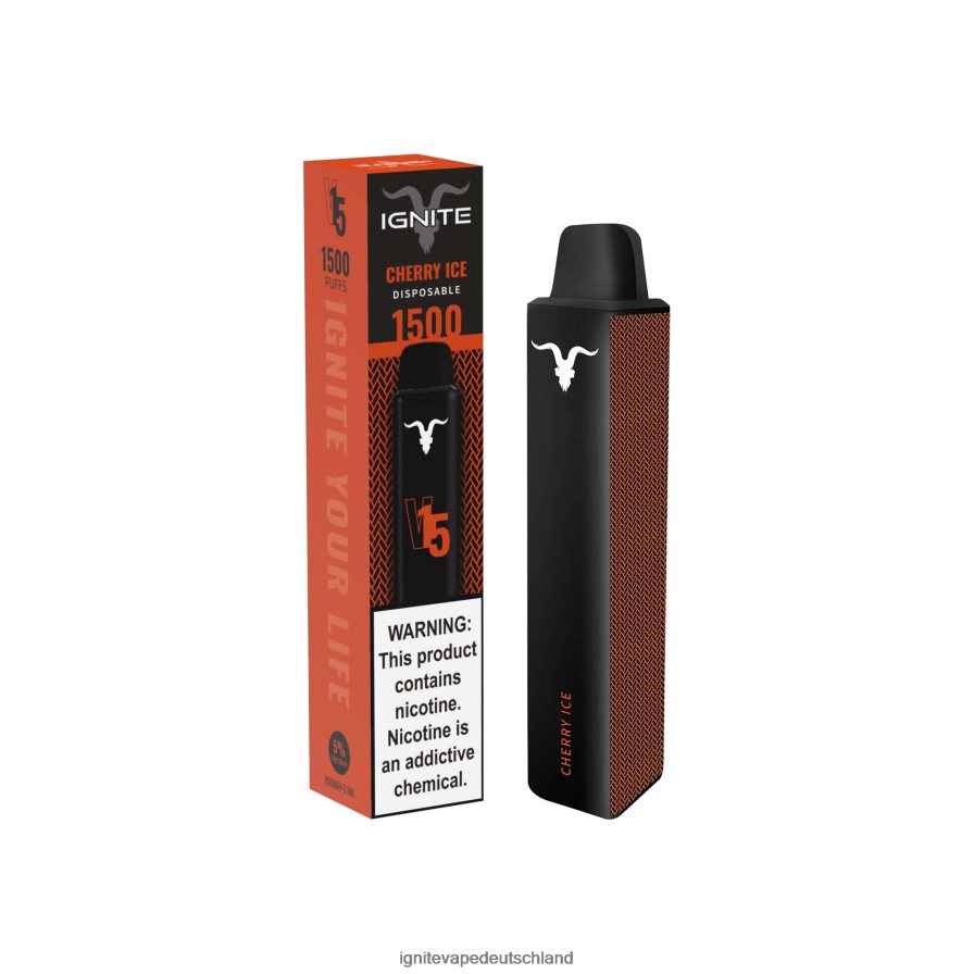 IGNITE V15 Vape-Stift Kirscheis Z6R80109 Ignite Puff Price